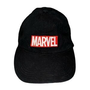 Kid's Marvel Black Baseball Hat